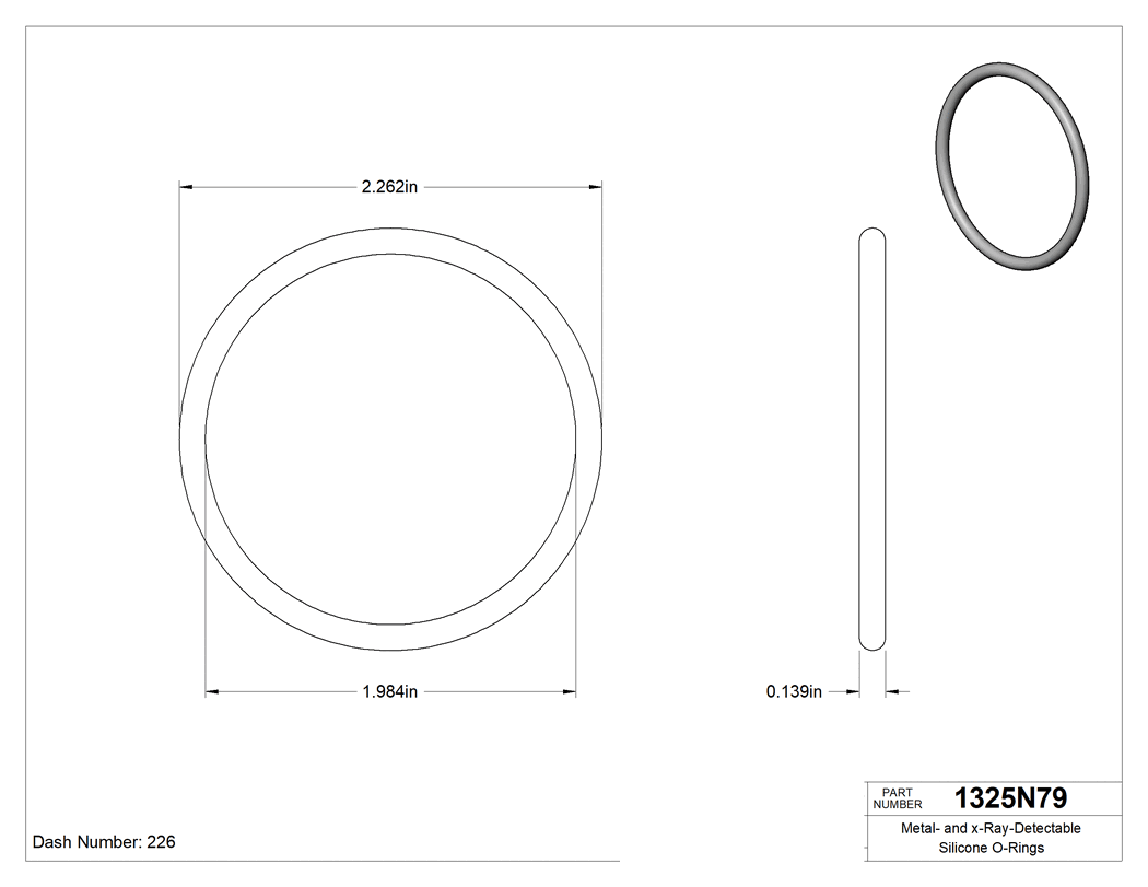 Technical drawing - 1325N79